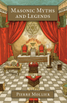 This cover photo image features a red, cream and tan image of a room with red curtains and two chairs on a stage and the book title and author